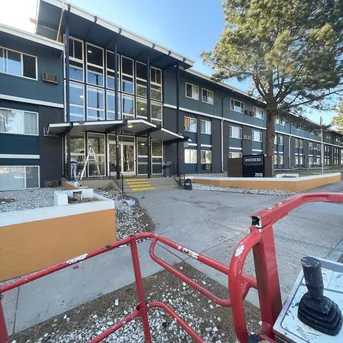 Riverbend Apartments community grounds